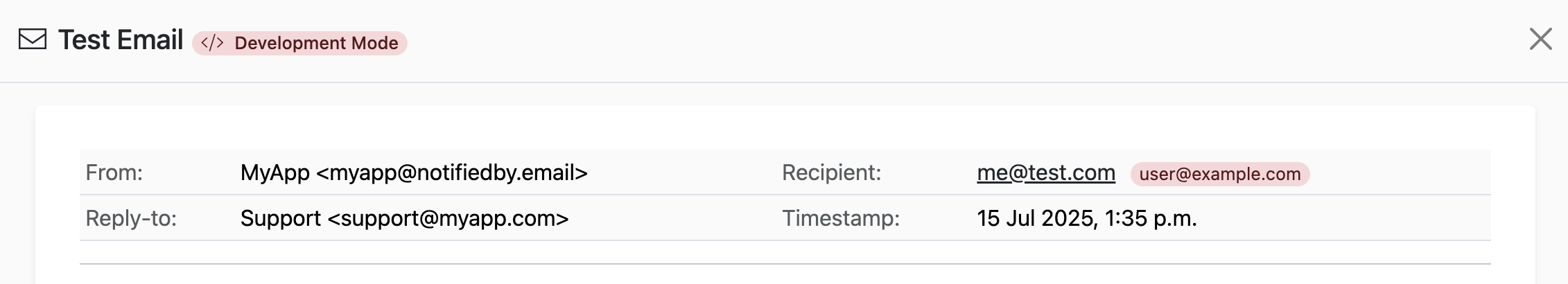 Dev mode toggle illustration
